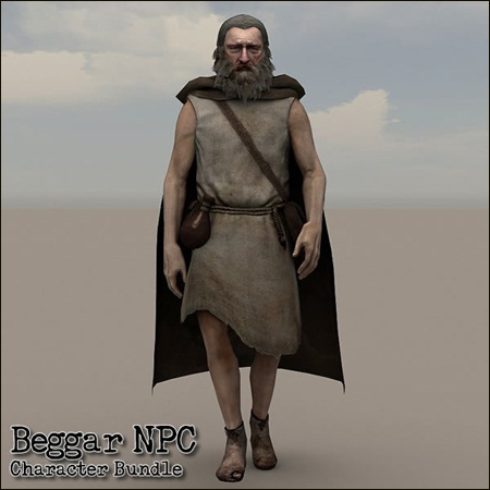 DEXSOFT-GAMES: Beggar NPC Character Bundle by Sebastian Barz