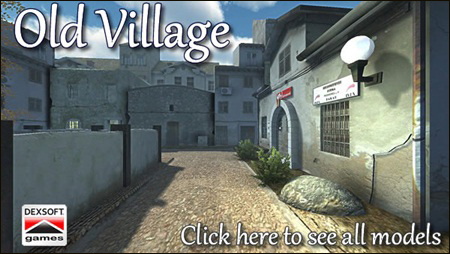 DEXSOFT-GAMES: Old Village model pack