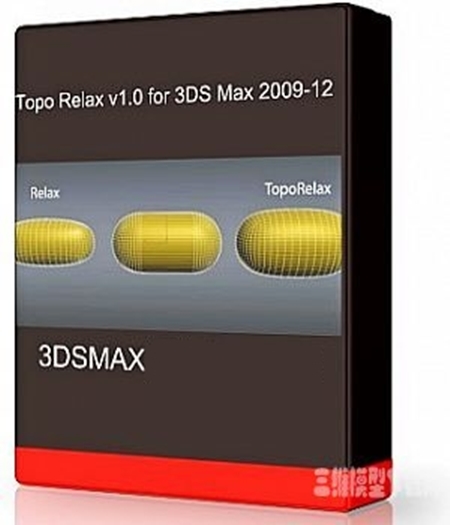 Topo Relax v1.0 for 3DS Max 2009-12