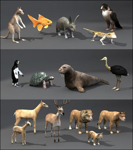 Unity 3D beasts & Animals